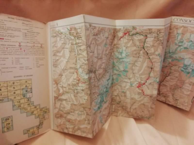 Consociazione Turistica Italiana. Carta Automobilistica Al 200000. Foglio 4