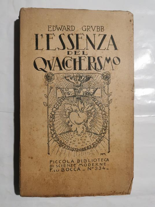 L' essenza del Quaccherismo - copertina