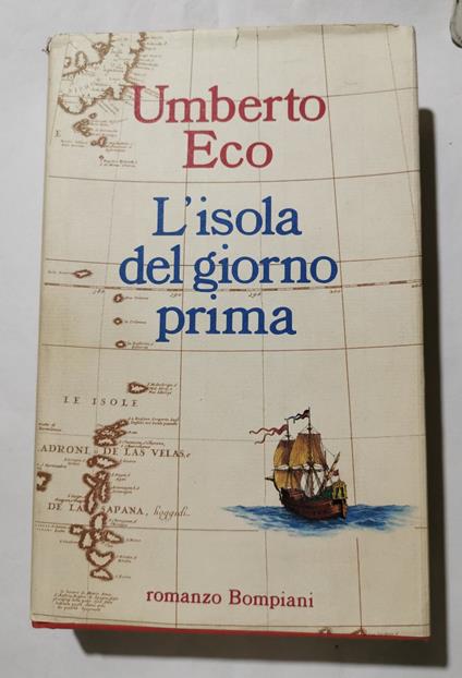 L' isola del giorno prima - Umberto Eco - copertina