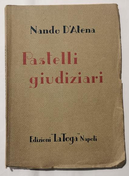 Pastelli giudiziari - copertina