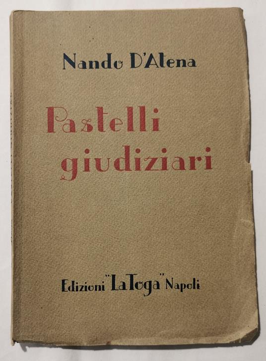 Pastelli giudiziari - copertina