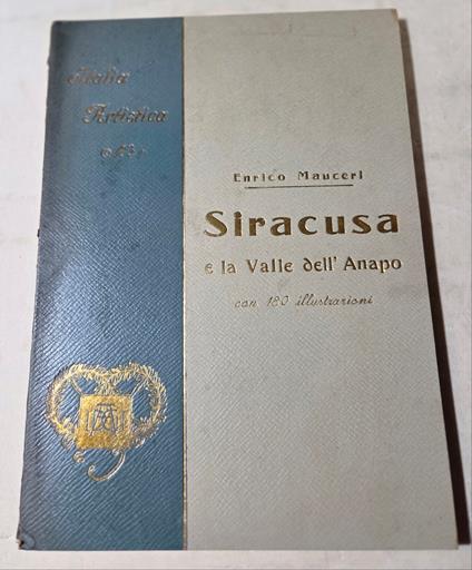 Siracusa e la Valle dell'Anapo - Enrico Mauceri - copertina