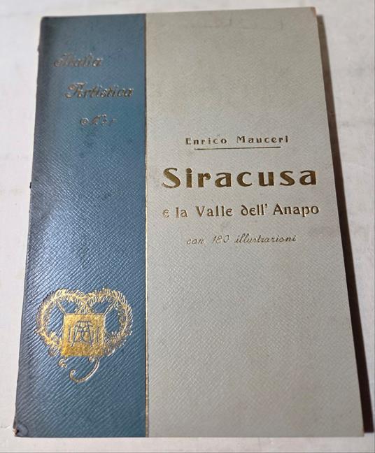 Siracusa e la Valle dell'Anapo - Enrico Mauceri - copertina