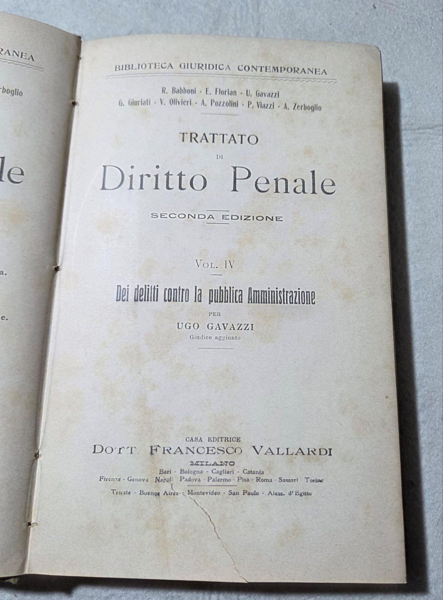 Dei delitti contro la Pubblica Amministrazione