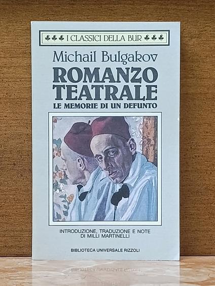 Romanzo teatrale. Le memorie di un defunto - copertina