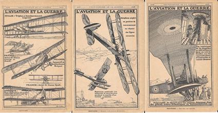 L'aviation et la guerre. Stampa 1919, tre pagine - Aa.vv. - copertina
