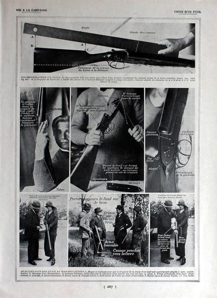 Choix d'un fusil. Immagine 1926 - copertina