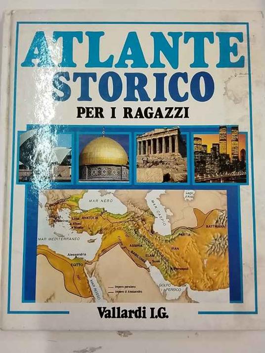 Atlante storico per i ragazzi - copertina