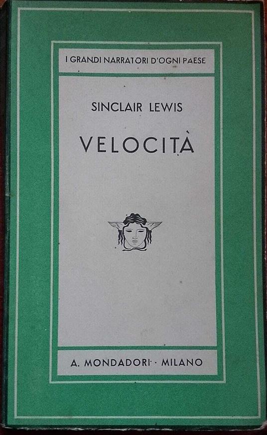 Velocità - Sinclair Lewis - copertina