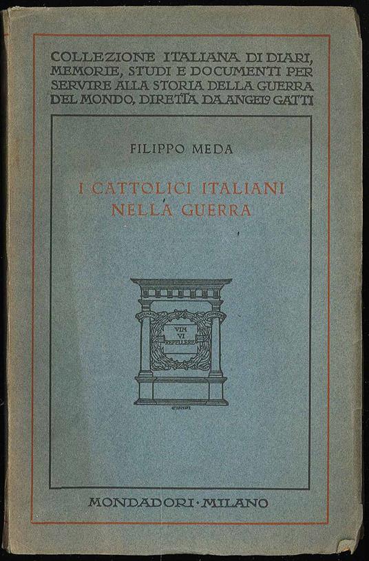 I cattolici italiani nella guerra - copertina