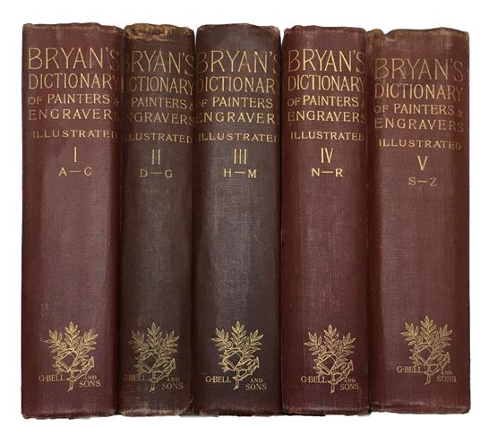 Bryan's dictionary of Painters and Engravers - copertina