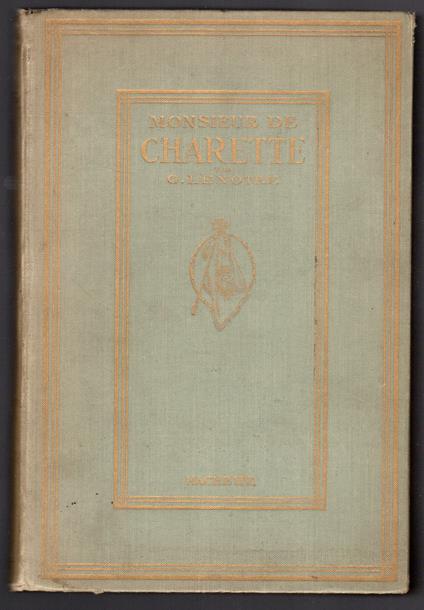 Monsieur De Charette - copertina