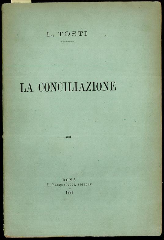 La conciliazione - copertina
