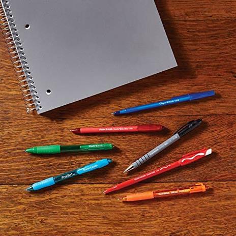 Penna a sfera FLEXGRIP GEL a scatto - M 0,7 - Nera, Blu, Rossa, Verde in Blister da 4 pz. - 4