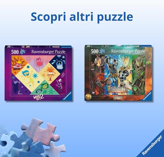 Puzzle Ravensburger Frida Kahlo: Blooming Fantasy 500 pezzi - 6