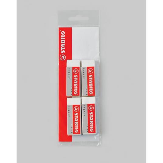 Gomma - STABILO Legacy - Eco Pack da 4