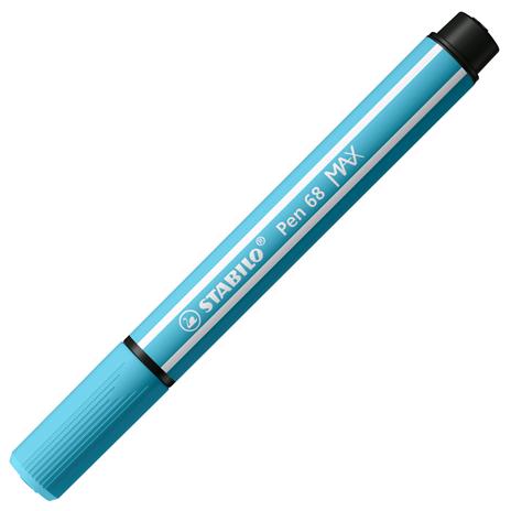 Pennarello Premium a tratto doppio (1 + 5 mm) - STABILO Pen 68 MAX - ARTY - Astuccio da 12 - Colori assortiti - 2