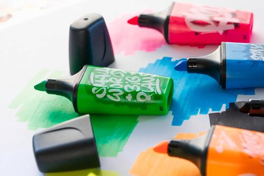 Evidenziatori STABILO BOSS mini by SNOOZE ONE conf. 3 colori assortiti verde, blu e giallo  07/03-61 - 6