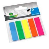 Segnapagina 25 fogli, 5 blocchetti colori