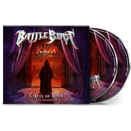 Circus of Doom. Live in Helsinki (CD + Blu-ray) - CD Audio + Blu-ray di Battle Beast