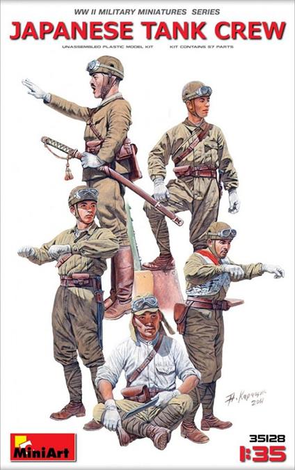 MiniArt: Japanische Tank Crew (1:35)