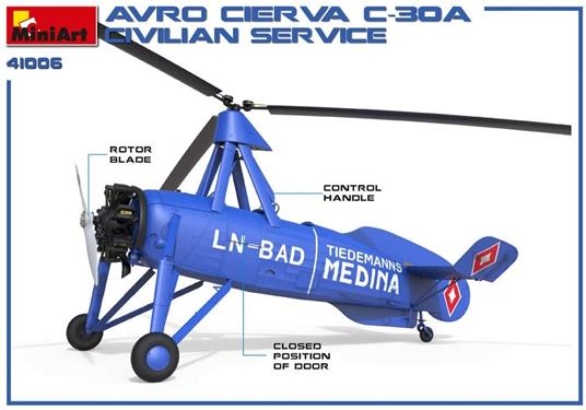 Avro Cierva C.30a Civilian Service Scala 1/35 (MA41006) - 3
