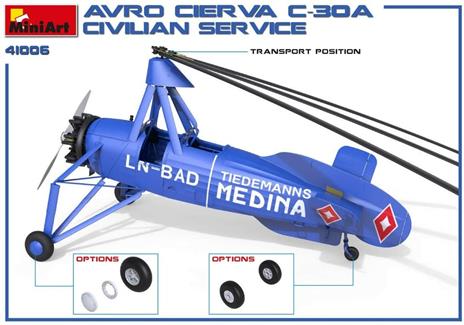 Avro Cierva C.30a Civilian Service Scala 1/35 (MA41006) - 4