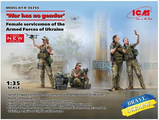 War has no gender. Female servicemen of the Armed Forces of Ukraine 100,00% - 2