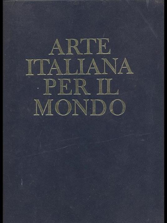 Arte italiana per il mondo II - copertina
