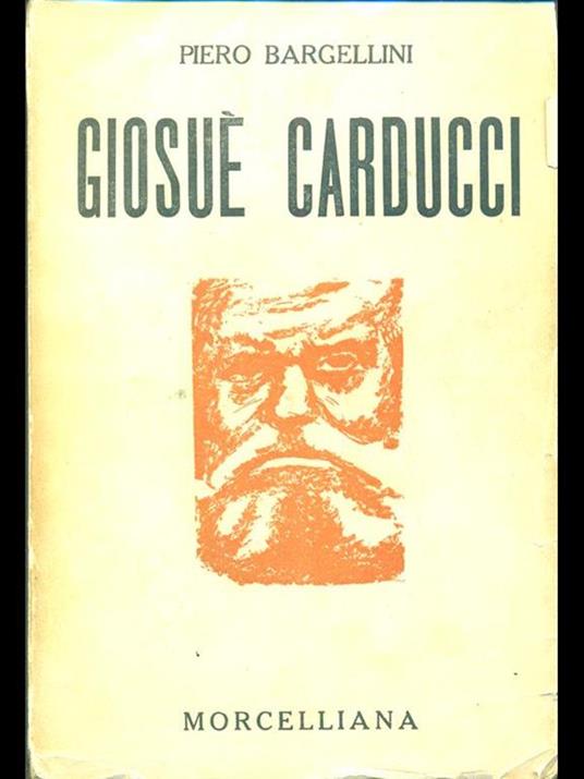 Giosué Carducci - Piero Bargellini - copertina