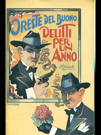 Delitti per un anno - Oreste Del Buono - copertina