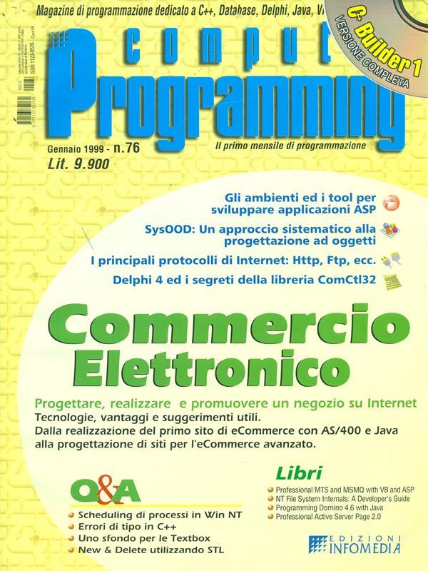 Computer Programming n. 76/gennaio 1999