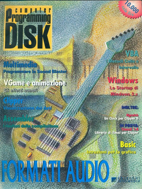 Computer Programming Disk n. 21/luglio-agosto 1995