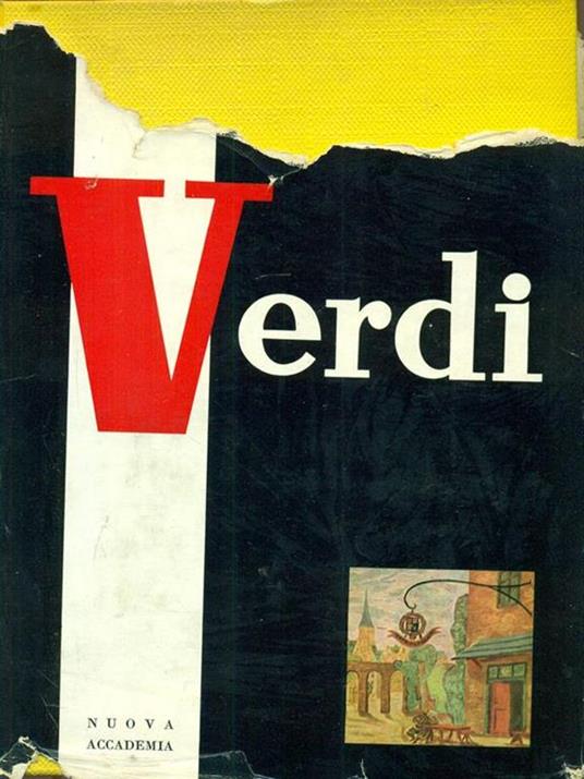 Verdi - Vincent Sheean - copertina