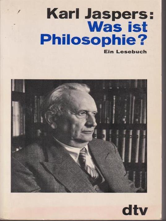   Was ist Philosophie? - Karl Jaspers - copertina