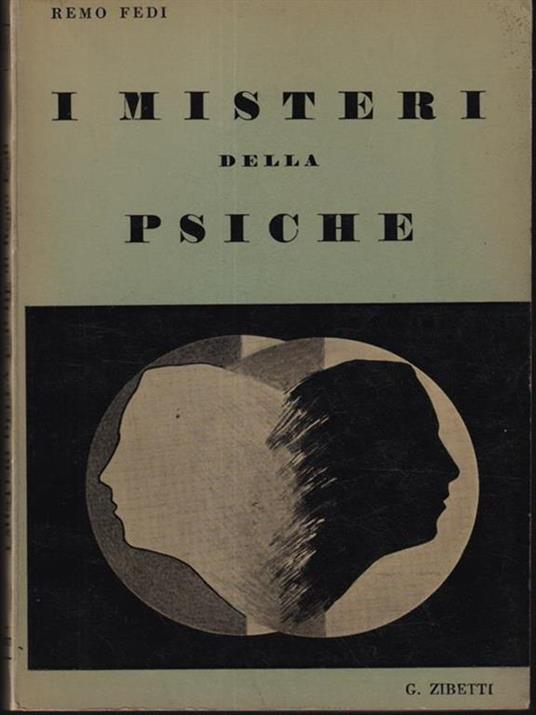 I misteri della psiche - Remo Fedi - copertina