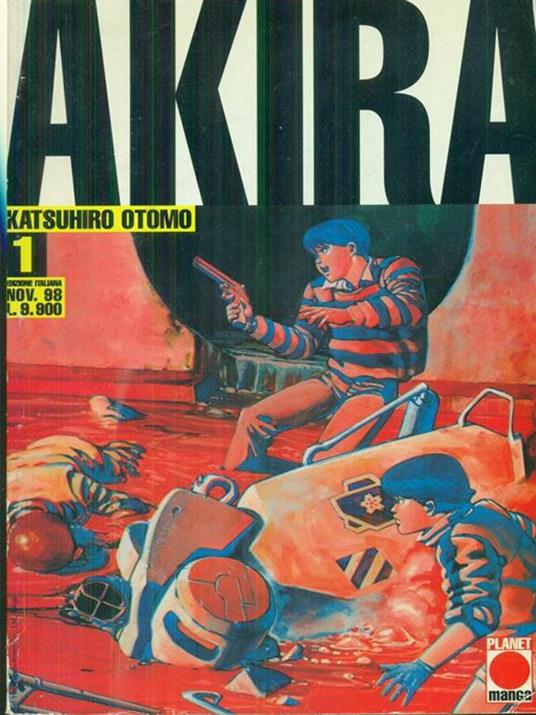 Akira n. 1/novembre 1998 - Katsuhiro Otomo - copertina