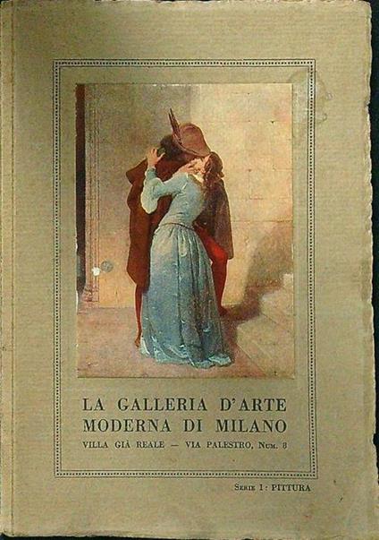 La galleria d'arte moderna di Milano. Serie I: Pittura - copertina