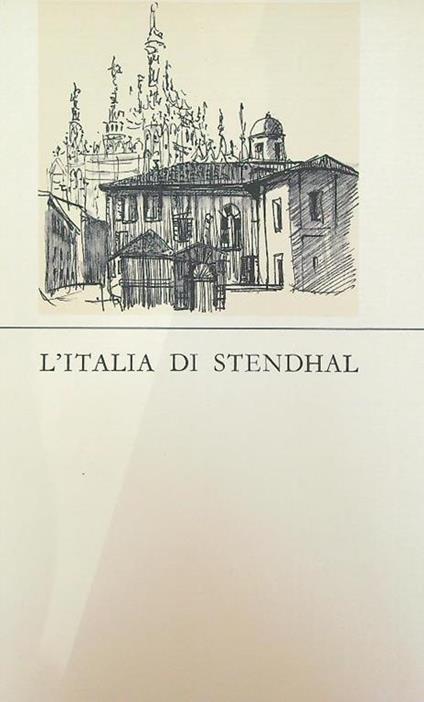 Italia di Stendhal - Lionello Sozzi - copertina