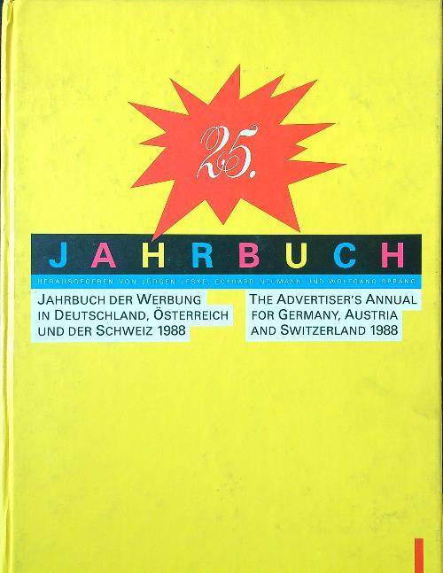 Jahrbuch der Werbung in Deutschland, Österreich und der Schweiz 2 - copertina