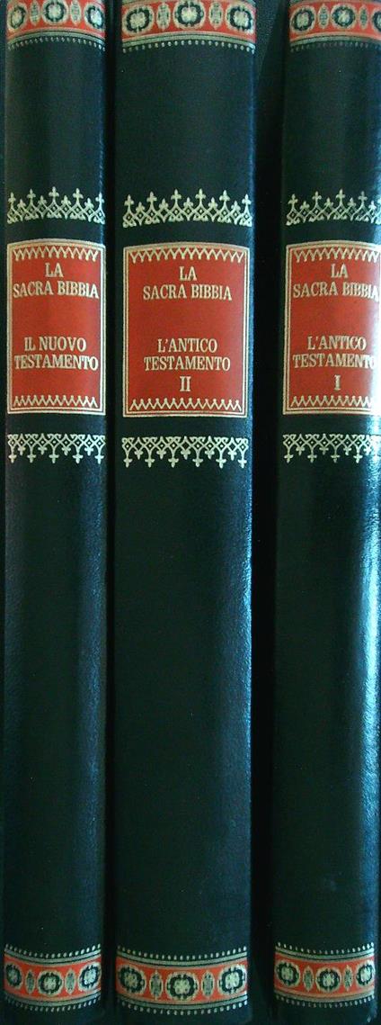 La Sacra Bibbia 3vv - copertina