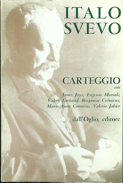 Carteggio - Italo Svevo - copertina