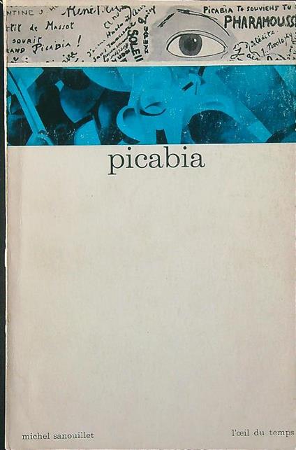 Picabia - Michel Sanouillet - copertina