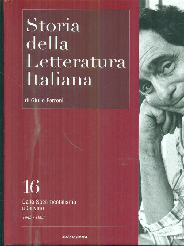 Storia della letteratura italiana 16