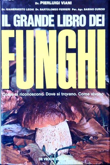 Il grande libro dei Funghi - Pierluigi Viani - copertina