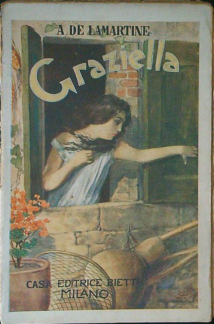 Graziella DA RILEGARE - A. De Lamartine - copertina