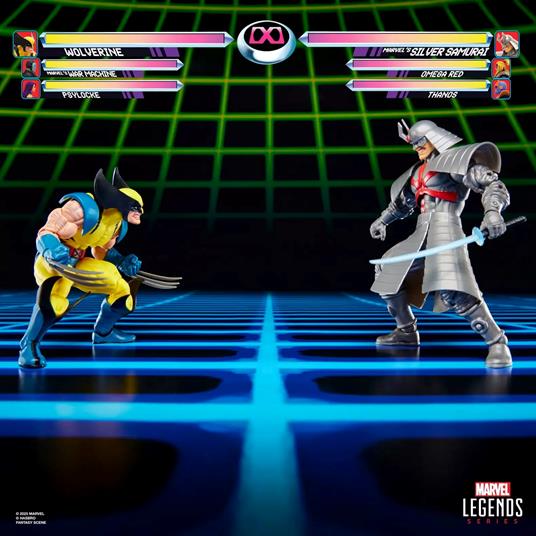 Hasbro - Marvel Legends Series - Gamerverse Wolverine vs Marvel''s Silver Samurai