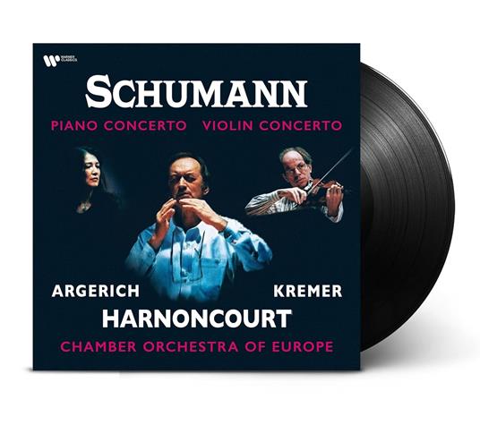 Piano Concerto - Violin Concerto - Vinile LP di Robert Schumann,Nikolaus Harnoncourt