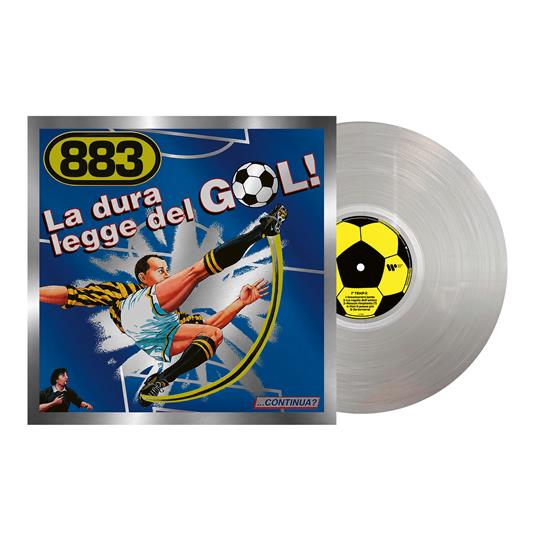La Dura Legge del Gol (LP Cristallo Limitato e Numerato - Copertina Metallizzata) - Vinile LP di 883
