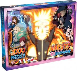 Giocattolo Winning Moves- Puzzle Naruto Shippuden 1000pzs Does Not Apply Shippuden-1000 Pezzi Winning Moves